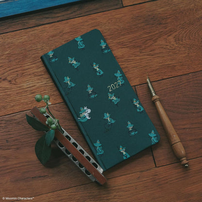 Hobonichi Techo 2027 Weeks English Edition: Moomin/Snufkin's Day, January Start, Weekly Planner