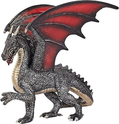 Mojo Fun 387215 Steel Dragon - Fantasy Figurine / Toy Figure