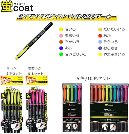 TOMBOW Pencil Highlighter, Fluorescent.
