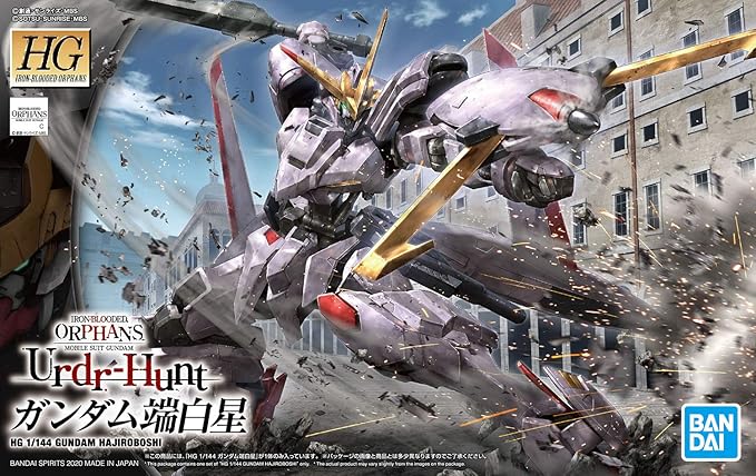 Bandai Hobby - Gundam Iron-Blooded Orphans: #41 Gundam Hajiroboshi, Bandai Spirits HG IBO 1/144