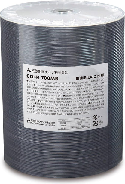 Verbatim Record Media 1 Times For CD-R sr80sn600b Simple (Industrial Packaging Pack/48 X Fast/600 Sheets)