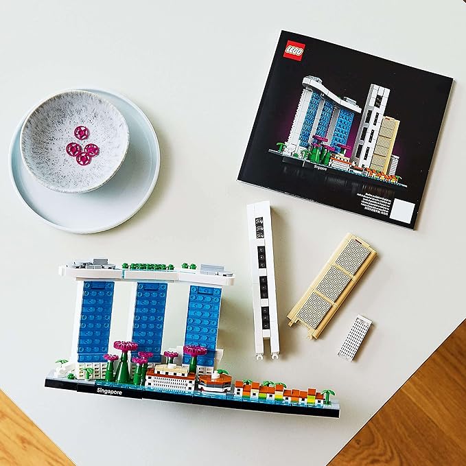 LEGO Architecture Skyline Collection: Singapore 21057 Building Kit (827 Pieces)