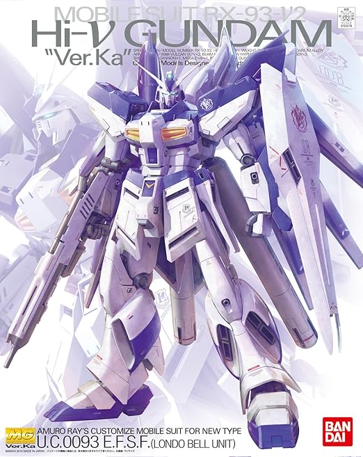 Bandai Hobby MG 1/100 RX-93-2 Hi-Nu Gundam Ver.Ka "Char's Counterattack" Model Kit