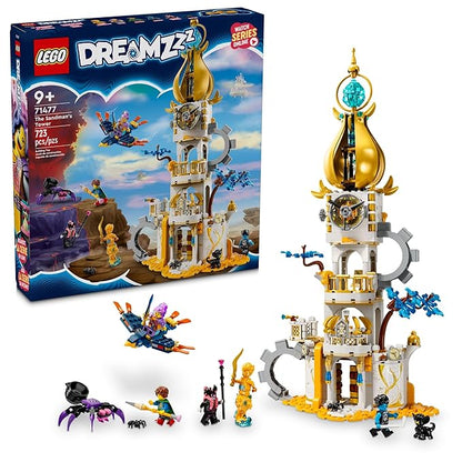 LEGO Dreams The Sandman’s Tower, Kids’ Castle Toy Playset with Toy Spider and Bird, Fantasy Gift for Girls and Boys Aged 9 and Up, 71477