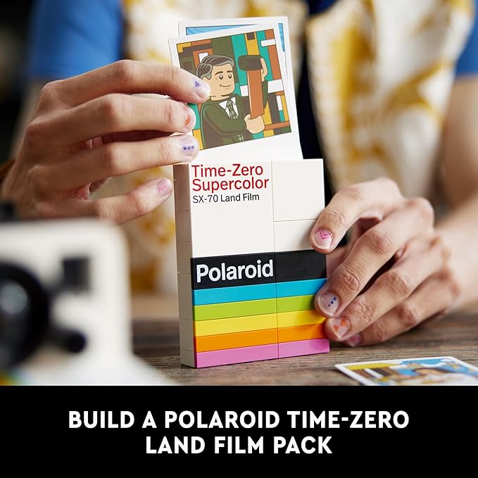 LEGO Ideas Polaroid OneStep SX-70 Camera Set 21345 (516 Pieces)