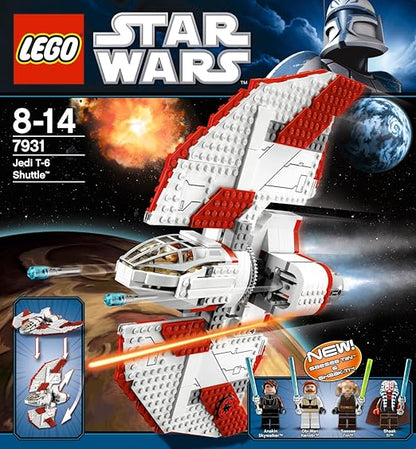 Lego Star Wars T-6 Jedi Shuttle Building Set