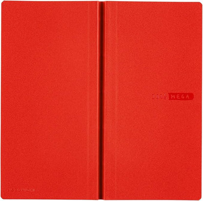 HOBONICHI  2026 weeks, MEGA English Edition, Sneakers, Tomato Red, Starts from January, Weekly Planner, Weekly Leaf, Slim, Long, Graph Note, 219 Pages