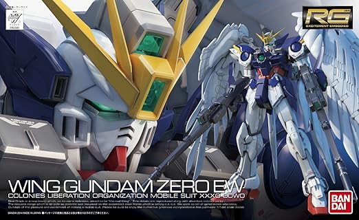 Gundam Bandai Hobby #17 RG Wing  Zero EW Model Kit (1/144 Scale)