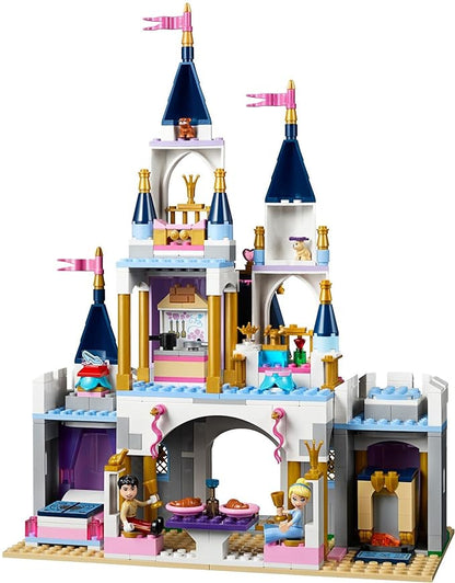 LEGO Disney Princess Cinderella's Dream Castle Building Blocks for Girls 5 to 12 Years (585 Pcs) 41154, Multicolor