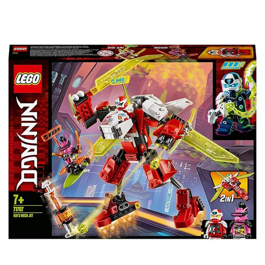 LEGO 71707 Kai's Mech Jet Team Building Skills,Multicolor, 217 Pcs
