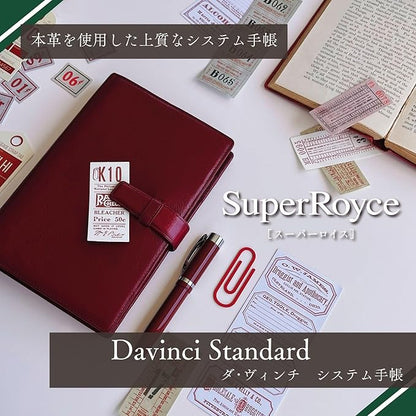 RAYMAY Fujii Davinci Standard A5 System Planner, Black DSA3002B