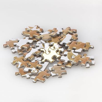Yanoman (Made in Japan) 300 Piece Bubble Light Jigsaw Puzzle, Disney, Colorful Gold/Bambi (6.5 x 8.5 inches (16.5 x 21.5 cm), 42-109 Pieces with Request Card