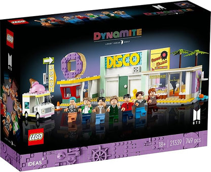 LEGO Ideas BTS Dynamite 21339 Building Block Set, Toy, Present, Birthday, Blocks
