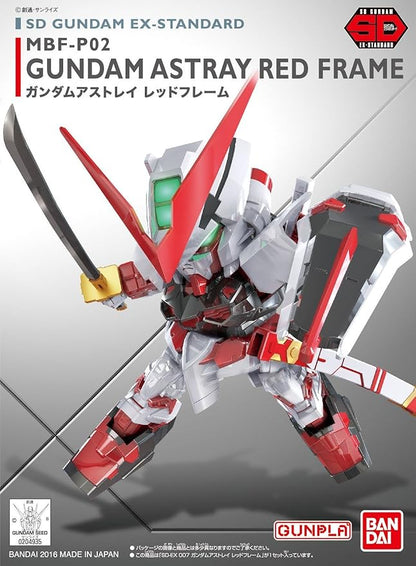 Bandai Hobby Sd Ex Standard 007 Astray Red Frame "Gundam Seed Astray" Building Kit