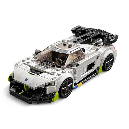 LEGO Speed Champions Koenigsegg Jesko 76900 Building Kit (280Pieces), White
