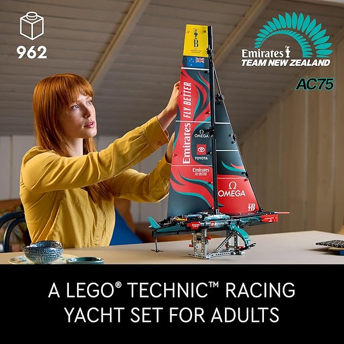 LEGO Technic Emirates Team New Zealand AC75 Yacht 42174 Building