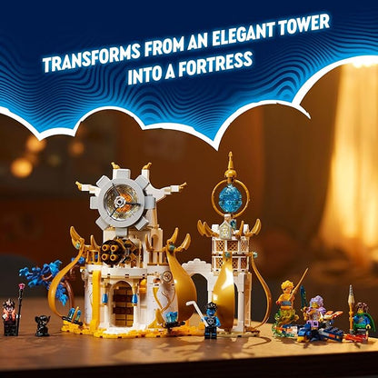 LEGO Dreams The Sandman’s Tower, Kids’ Castle Toy Playset with Toy Spider and Bird, Fantasy Gift for Girls and Boys Aged 9 and Up, 71477