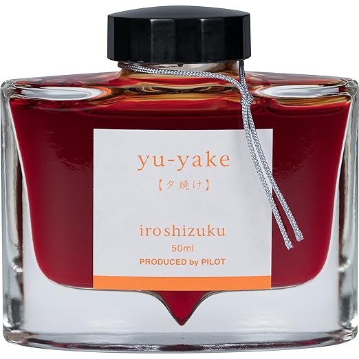 Pilot Iroshizuku Bottled Fountain Pen Ink, Fuyu-Syogun, Rigor of Winter, Cool Gray (69215)