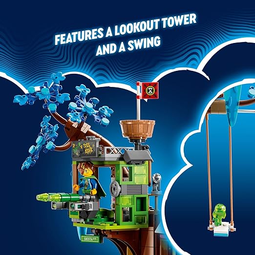 Lego Dreamzzz Fantastic Tree House Set, 2 Versions, with Mrs. Castillo, Izzie, Mateo and the Night Hunter as Mini Figures, Imaginative Toy Based on the TV Show, Gift Set 71461