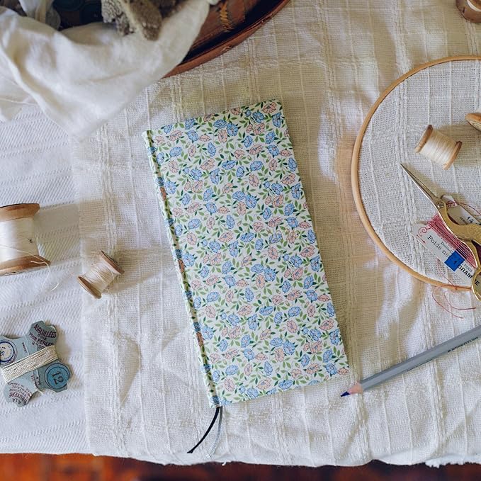 HOBONICHI  2026 Weeks, LIBERTY FABRICS/Sasha Kiora, Starting From January, Weekly Notebook, Weekly Left, Slim and Vertical