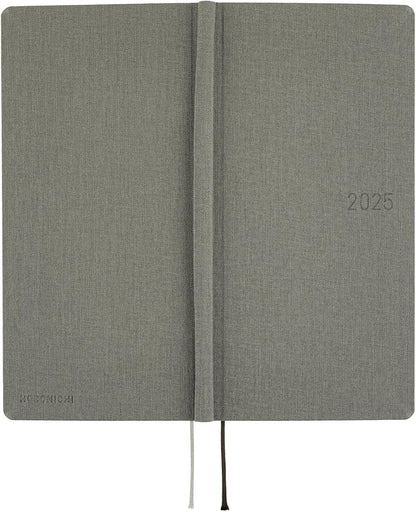 Hobonichi 2025 Weeks, Colors, Smoke Gray, Starting January, Weekly Notebook, Weekly Left, Slim Vertical