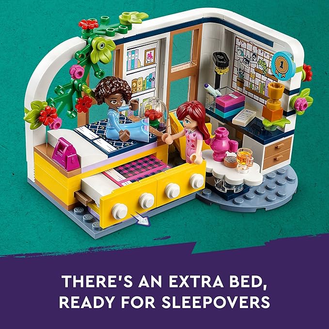 LEGO Friends Aliya's Room 41740 Building Toy Set (209 Pcs),Multicolor