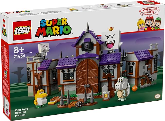 LEGO Super Mario 71436 King Teresa Ghost Toy Present, Block