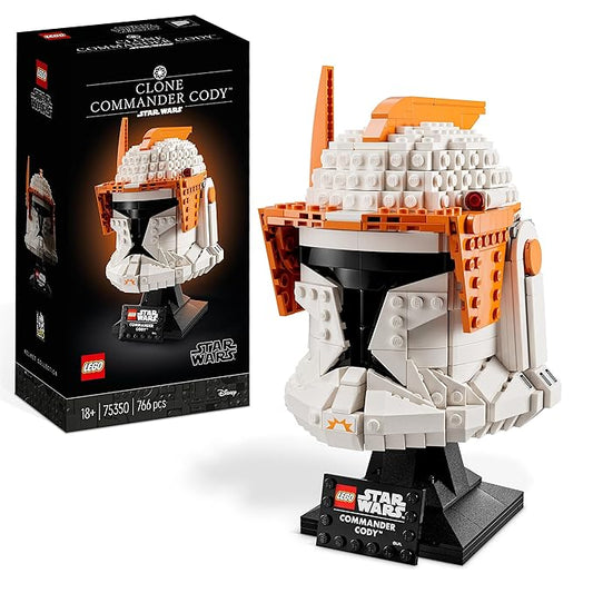 LEGO Star Wars Clone Commander Cody Helmet 75350 Building Kit (776 Pieces),Multicolor