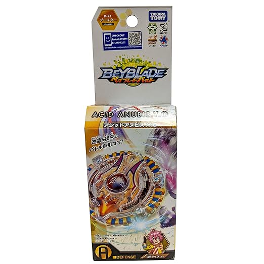 Takara Tomy Beyblade Burst B-71 Acid Annubis Y.O