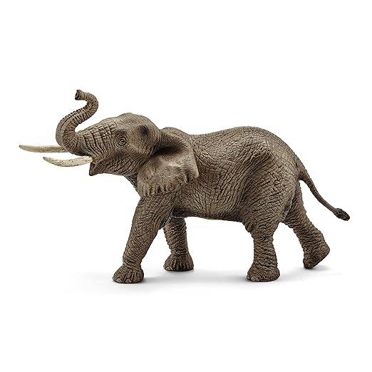 Schleich Male African Elephant Toy Figure