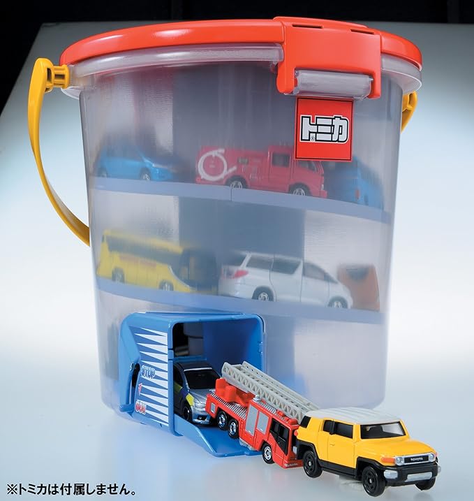 Bucket leaving leaving Tomica