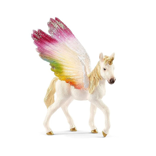 Schleich 70577 Winged Rainbow Unicorn/Foal Figure