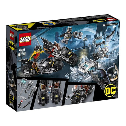 LEGO DC Super Heroes-Mr. Freeze Batcycle Battle 76118,Multicolor, 200 Pcs