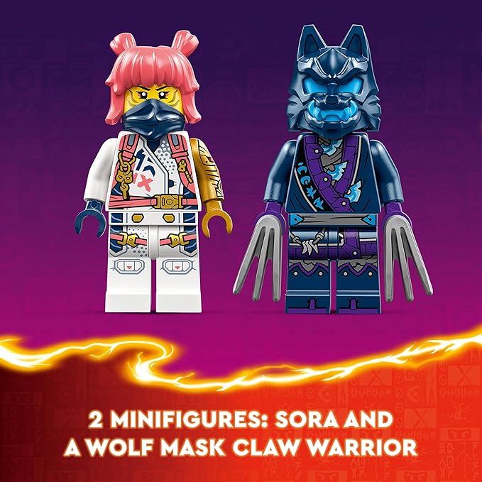 LEGO Ninjago Sora’s Elemental Tech Mech Toy 71807 (209 Pieces)