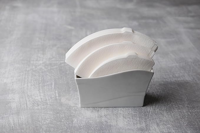Hario V60 Misarashi Coffee Paper Filter (Size 03, 100 Count, White)