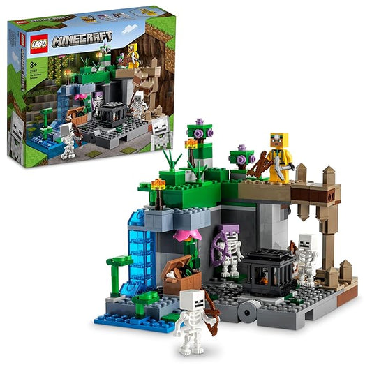 LEGO Minecraft The Skeleton Dungeon 21189 Building Kit (364 Pieces),Multicolor