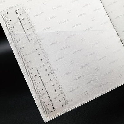 Laconic LGMD14-150 Notebook, 2026, A5 Monthly Gantt Chart, Ticket Paper