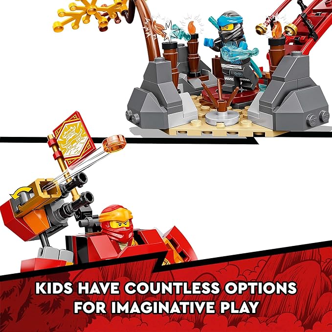 LEGO Ninjago Ninja Dojo Temple 71767 Building Kit (1,394 Pcs),Multicolor
