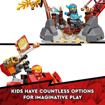 LEGO Ninjago Ninja Dojo Temple 71767 Building Kit (1,394 Pcs),Multicolor
