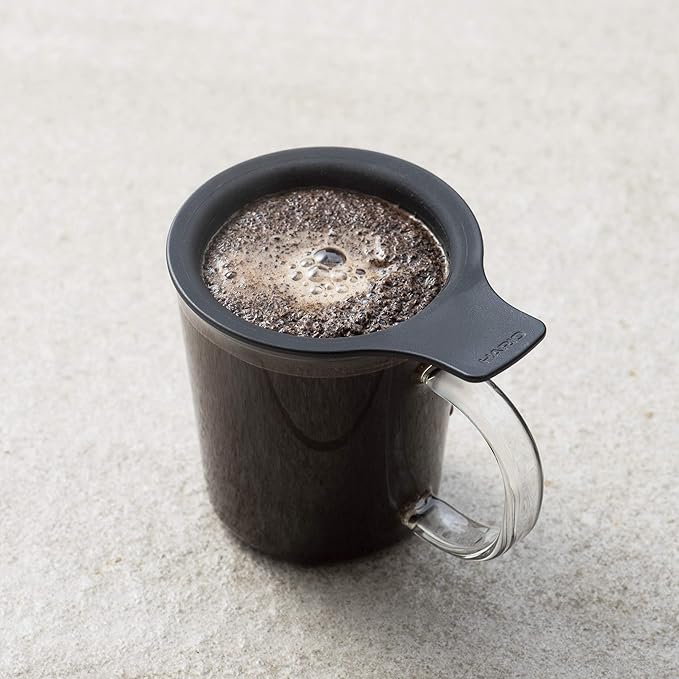 HARIO OCM-1-B One Cup Coffee Maker, 6.0 fl oz (170 ml), Black,