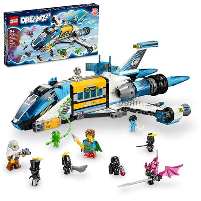 LEGO 71460 DREAMZzz Mr. Oz Space Bus 2 Way Buildable Spaceship Toy with Mateo Z-Blob & Logan Creative Adventure Toys Gift for Kids Boys Girls