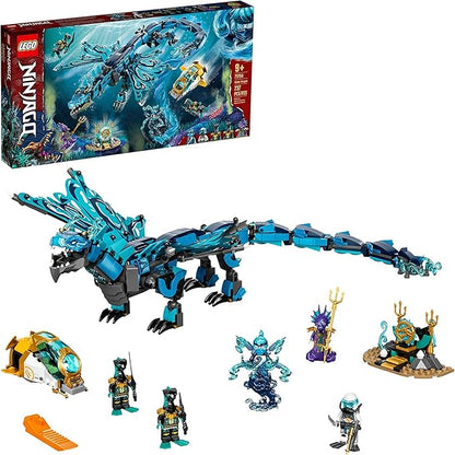 Lego 71754 Nin-Jago Water Dragon Toy, Nin-Ja Building Set For Kids 9 + Years Old With 5 Minifigures, New 2021