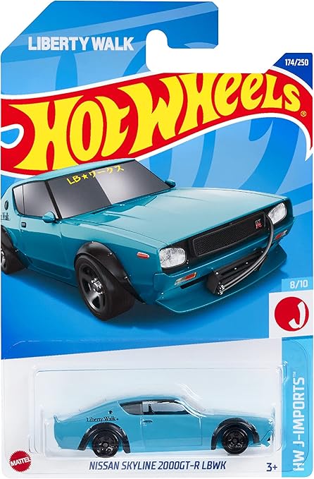 Hot Wheels HHF40 Basic Car Nissan Skyline 2000 GT-R