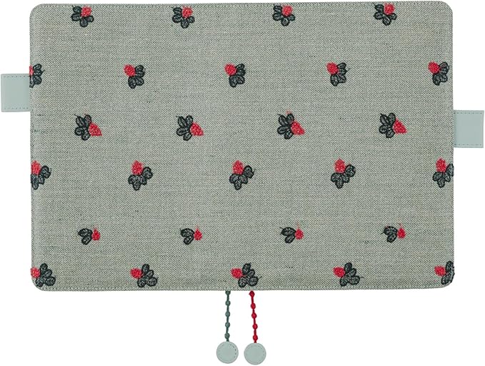 Hobonichi Notebook Cousin (A5) Notebook Cover Mina Perhonen/Light berry (green)