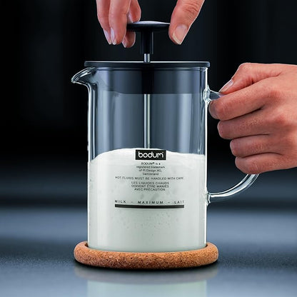 BODUM Milk Foamer Latteo Milk Frother Black Coffee Cappuccino 1446-01