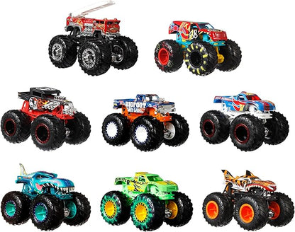 Hot Wheels HDB12 Monster Truck, 8 Pack (Mini Car, Set of 8)