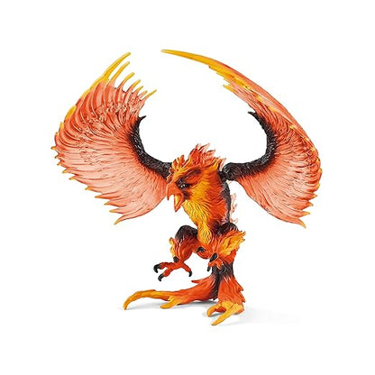 Schleich Eldrador Creatures Fire Eagle Toy Action Figure for Kids Ages 7-12