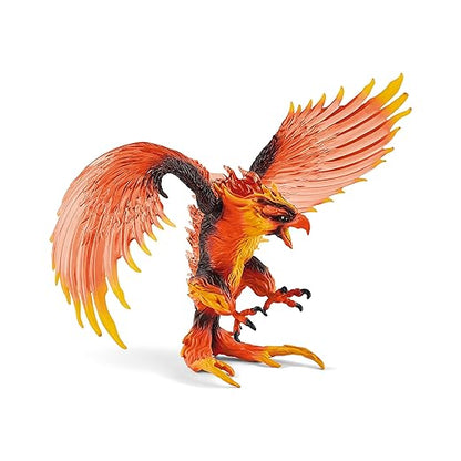 Schleich Eldrador Creatures Fire Eagle Toy Action Figure for Kids Ages 7-12