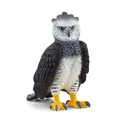 Schleich Wild Life, Wild Rainforest Jungle Animal Toys for Boys and Girls, Harpy Eagle Toy Bird Figurine, Ages 3+