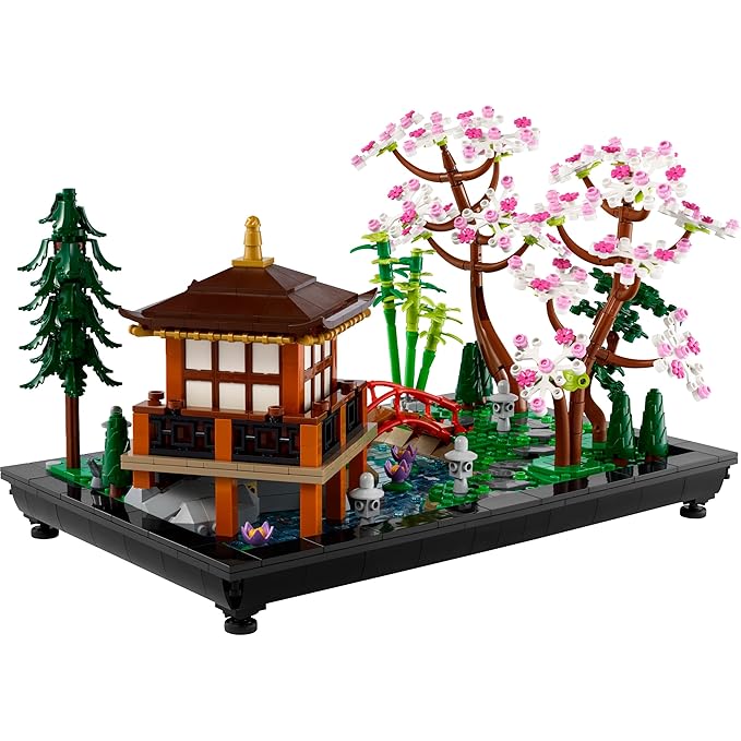 LEGO Icons Tranquil Garden 10315 Building Kit for Adults (1,363